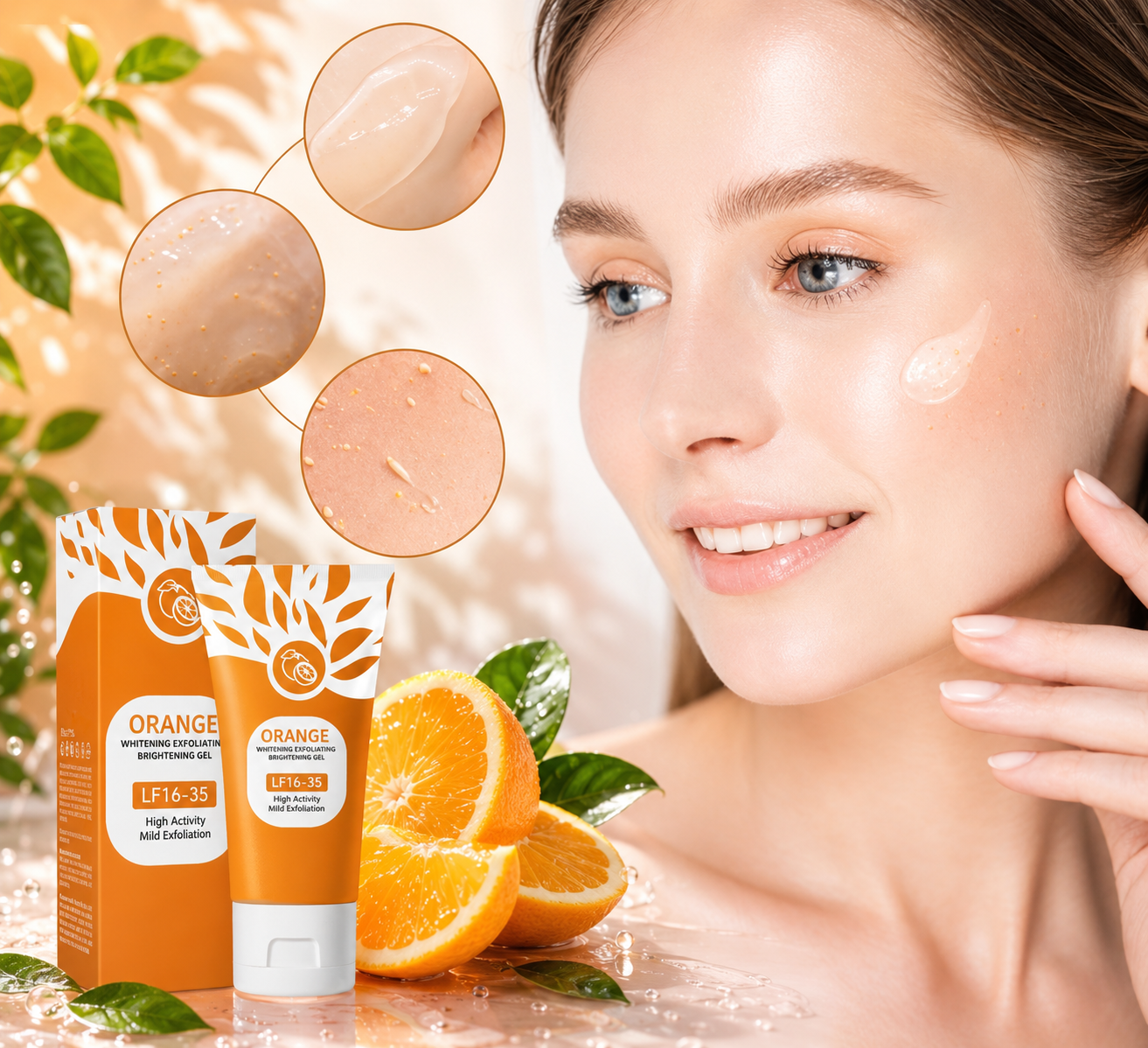 Orange Brightening Exfoliating Gel