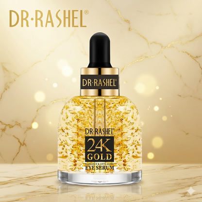 24K Gold Radiance & Anti-Aging Eye Serum & Cleansing Gel - Dr Rashel