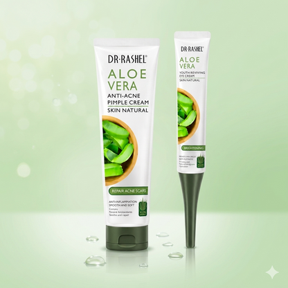 Aloe vera Anti-Acne Pimple & Eye Cream - Dr Rashel