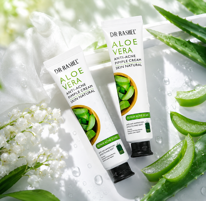 Aloe vera Anti-Acne Pimple & Eye Cream - Dr Rashel