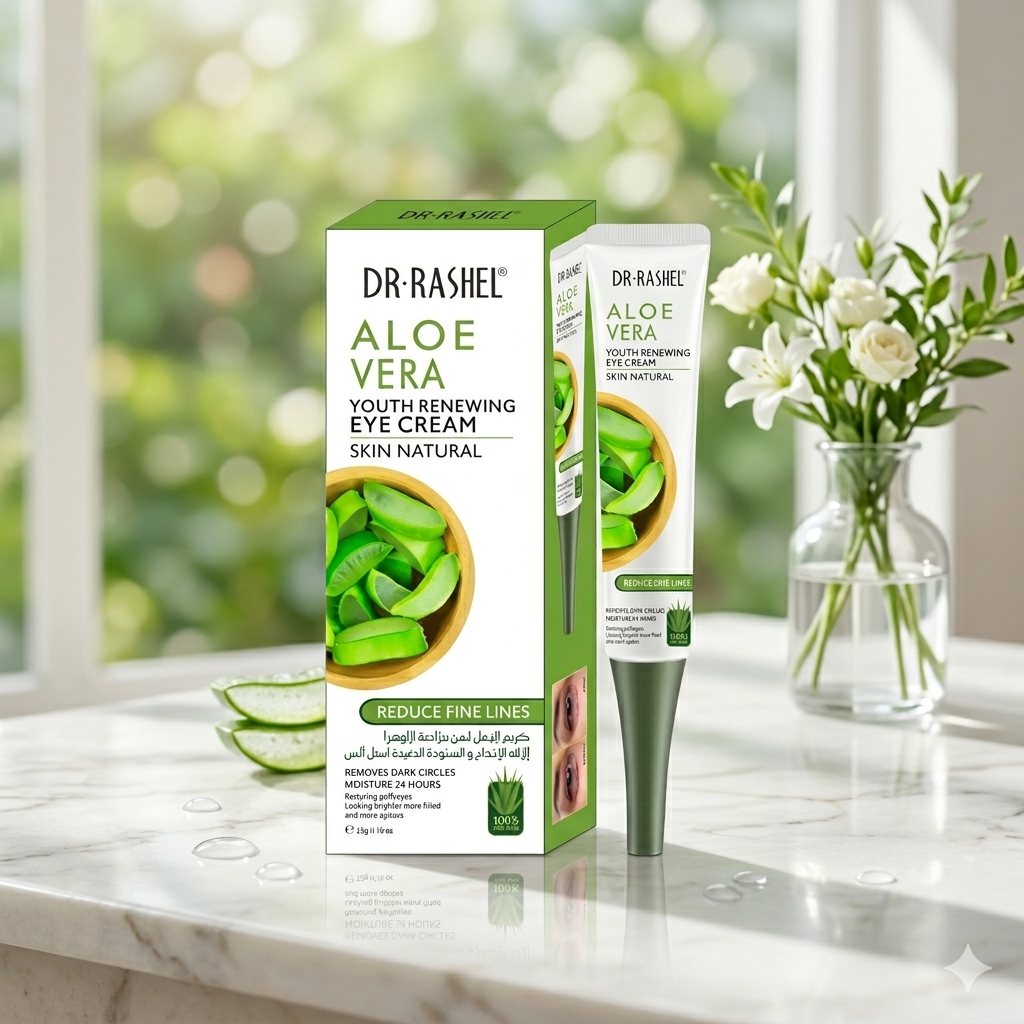 Aloe vera Anti-Acne Pimple & Eye Cream - Dr Rashel