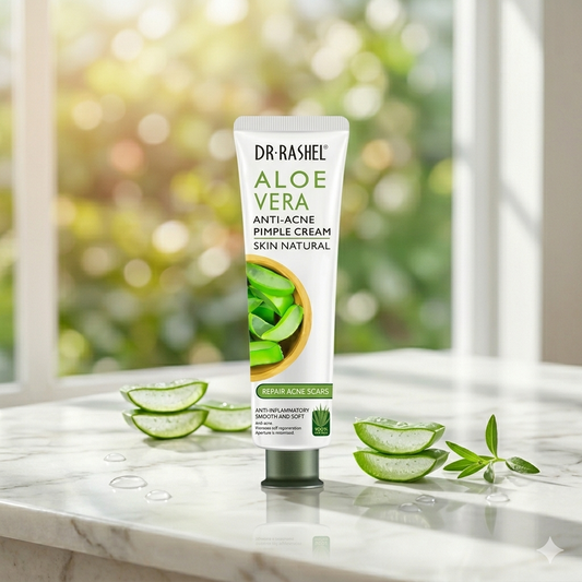 Aloe vera Anti-Acne Pimple & Eye Cream - Dr Rashel