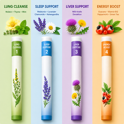 🌿 Herbal Diffuser – Four Aromas in One Pack